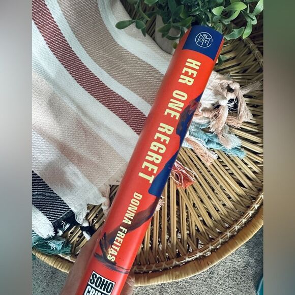 Book of the Month ‘Her One Regret’ Thriller Hardcover Novel - Picture 2 of 5